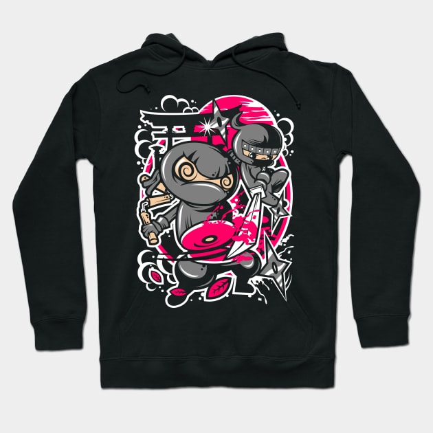 Ninja Rebelz Hoodie by KawaiiDread